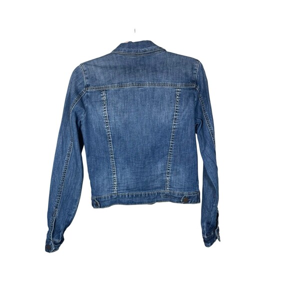 Kut From‎ the Kloth Amelia Blue Denim Jean Jacket, Women Sz Small Med Wash - Picture 2 of 12